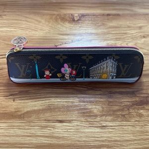 Louis Vuitton 2022 Xmas Paris Pencil Pouch